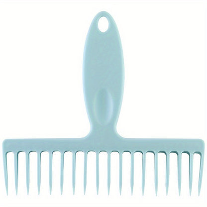 Long Handled Broom with Hair Removal Tooth Comb