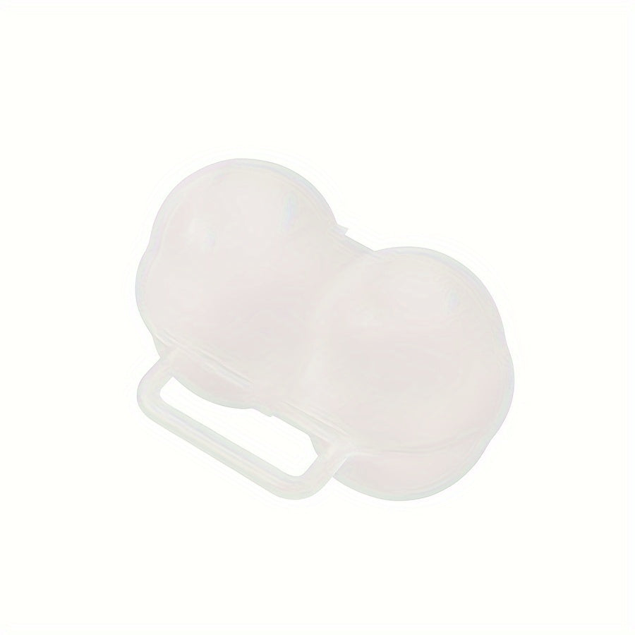 Plastic Egg Holder with 2 Compartments