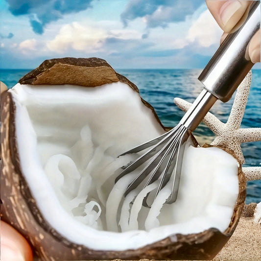 Heavy-Duty Manual Fruit Grater & Fish Scale Remover