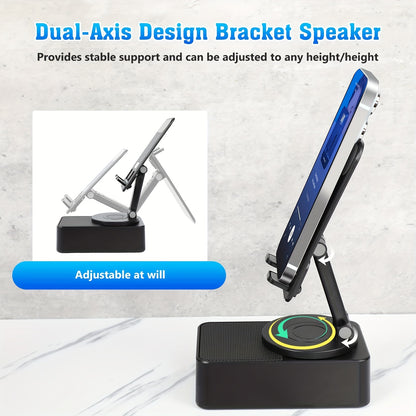 Wireless Speaker with Phone Holder