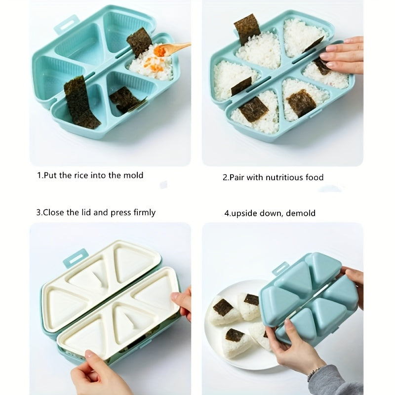 Triangle Sushi Mold 6-Hole