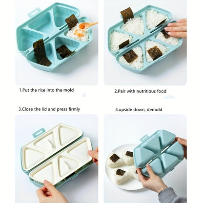 Triangle Sushi Mold 6-Hole