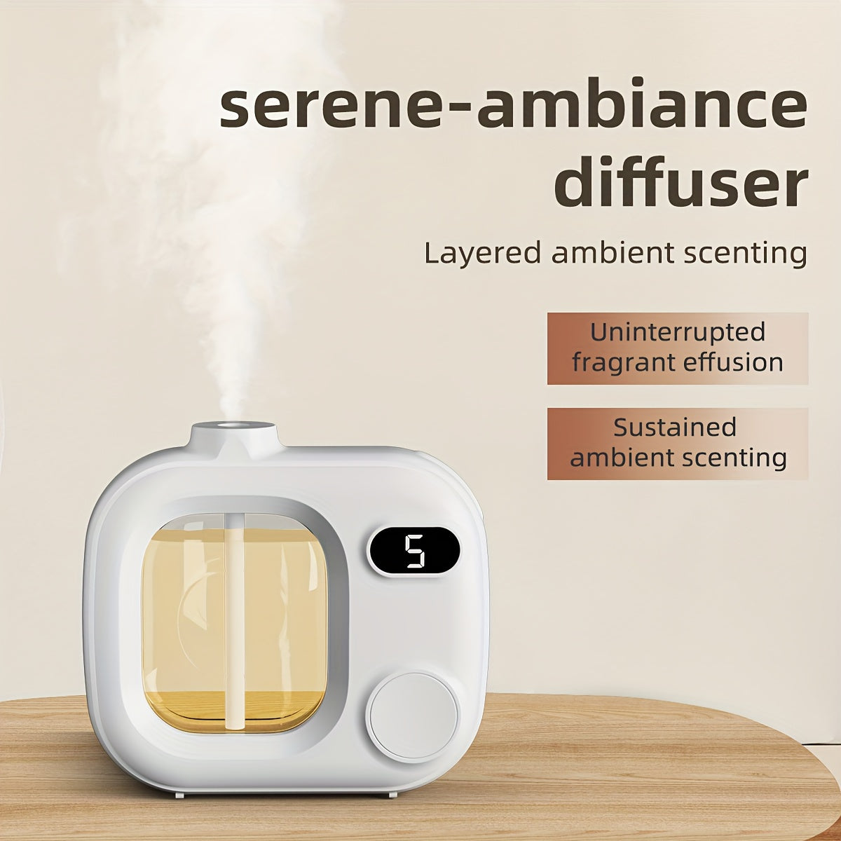 Smart Aroma Diffuser with 5 Adjustable Timer Settings