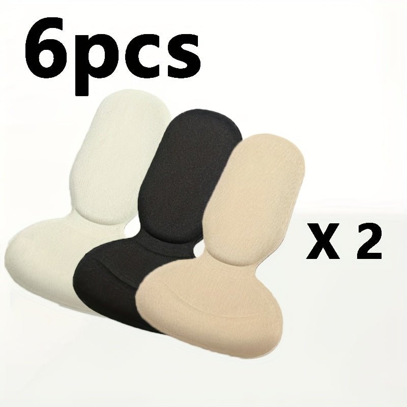 6pcs Self - Adhesive Heel Cushion Insert Pads - HazMarket