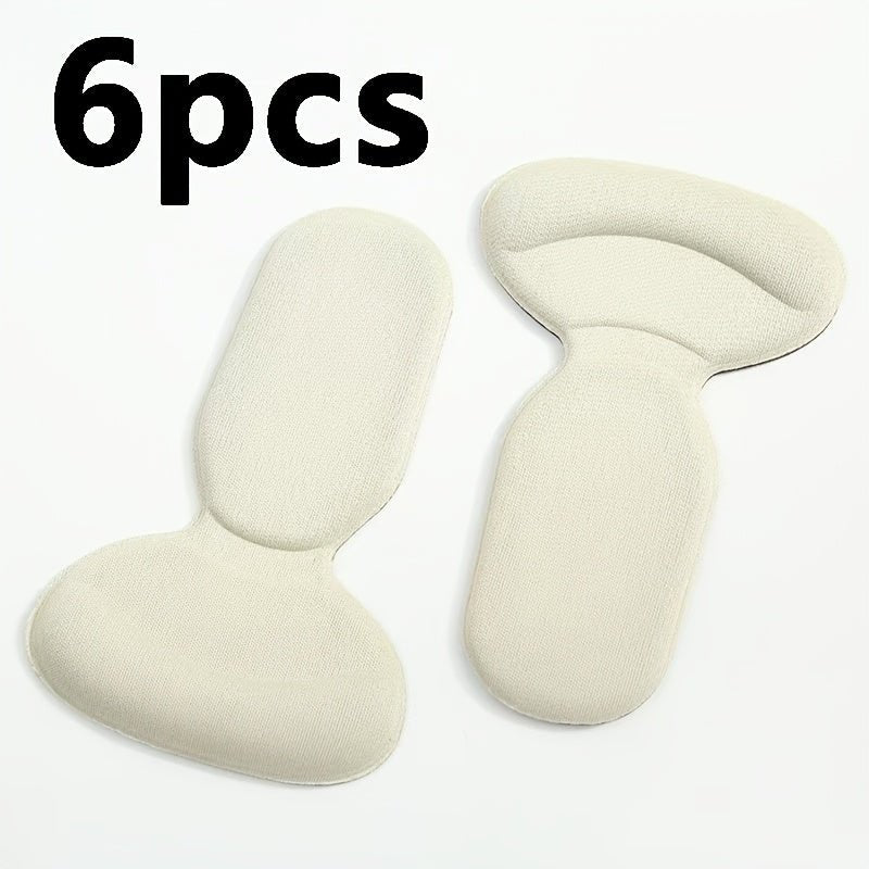 6pcs Self - Adhesive Heel Cushion Insert Pads - HazMarket