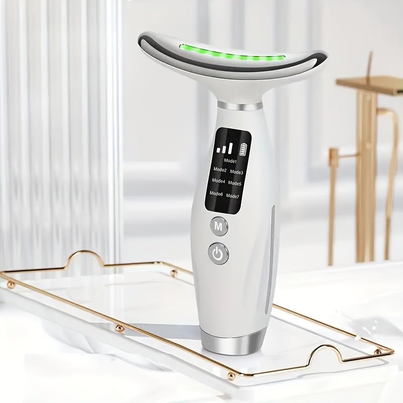 7 Modes Rechargeable Facial And Neck Massager - HazMarket