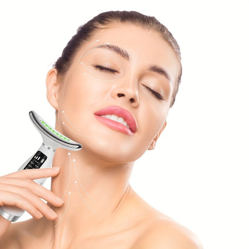 7 Modes Rechargeable Facial And Neck Massager - HazMarket