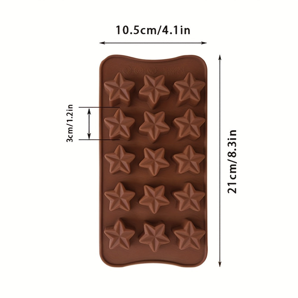 4pcs Silicone Chocolate Molds