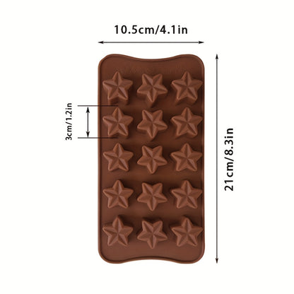 4pcs Silicone Chocolate Molds