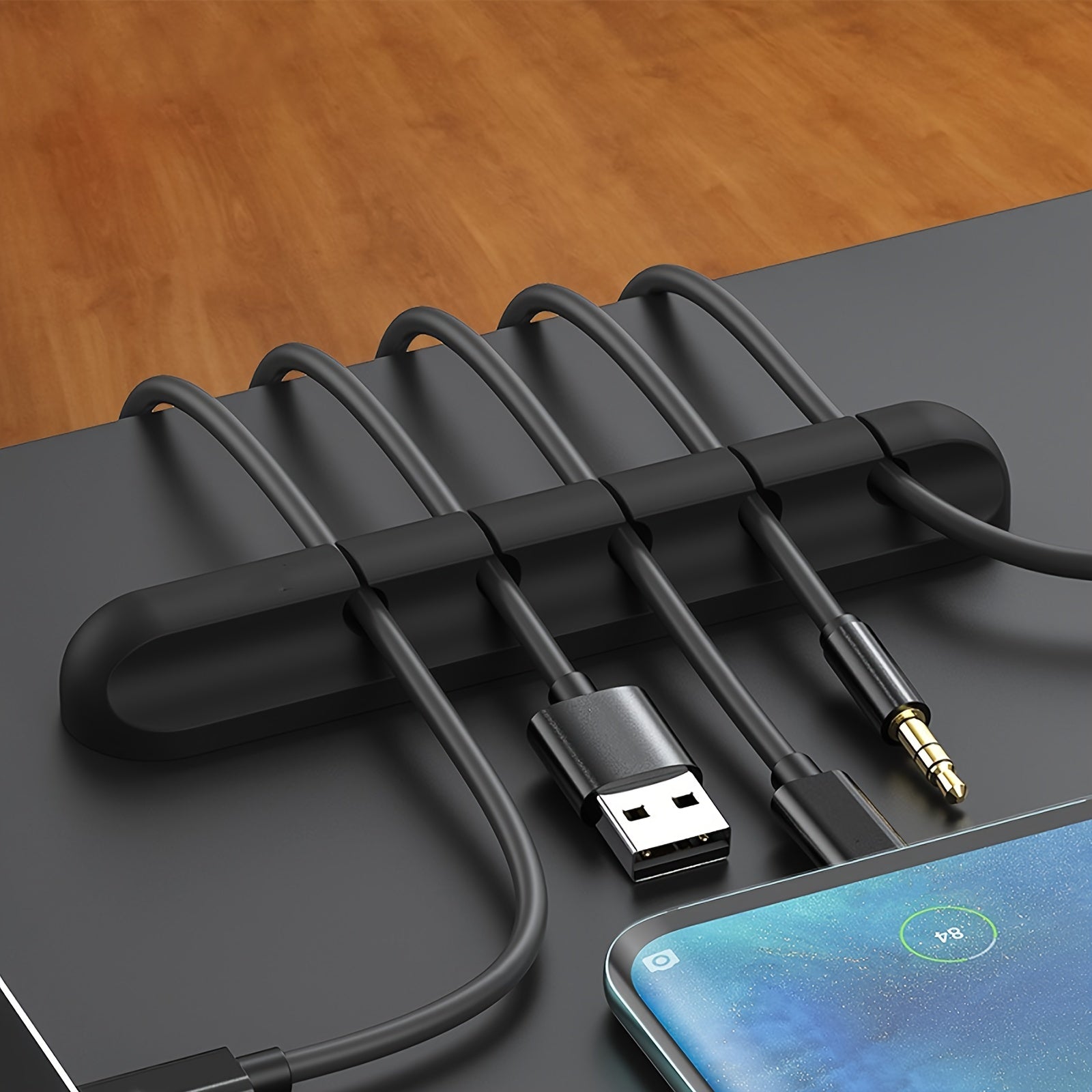 Desk Silicone Cable organizer