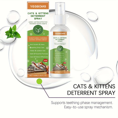 Anti-Climbing, Scratch & Urine Protection Bottle Spray for Cats