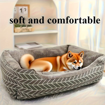 Ultra Soft Plush Bed for Dogs & Cats