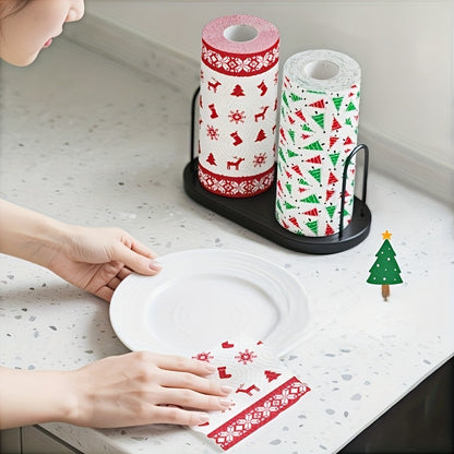 Thickened 3-Layer Christmas Kitchen Paper