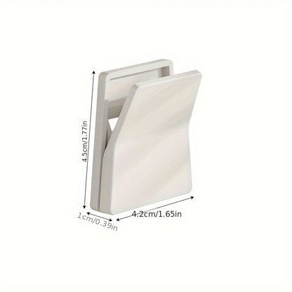 Set of 4 Wall-Mounted Storage Clip Organizer