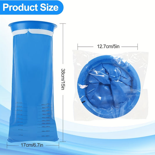 10pcs Leak-Proof Disposable Vomit Bags for Travel