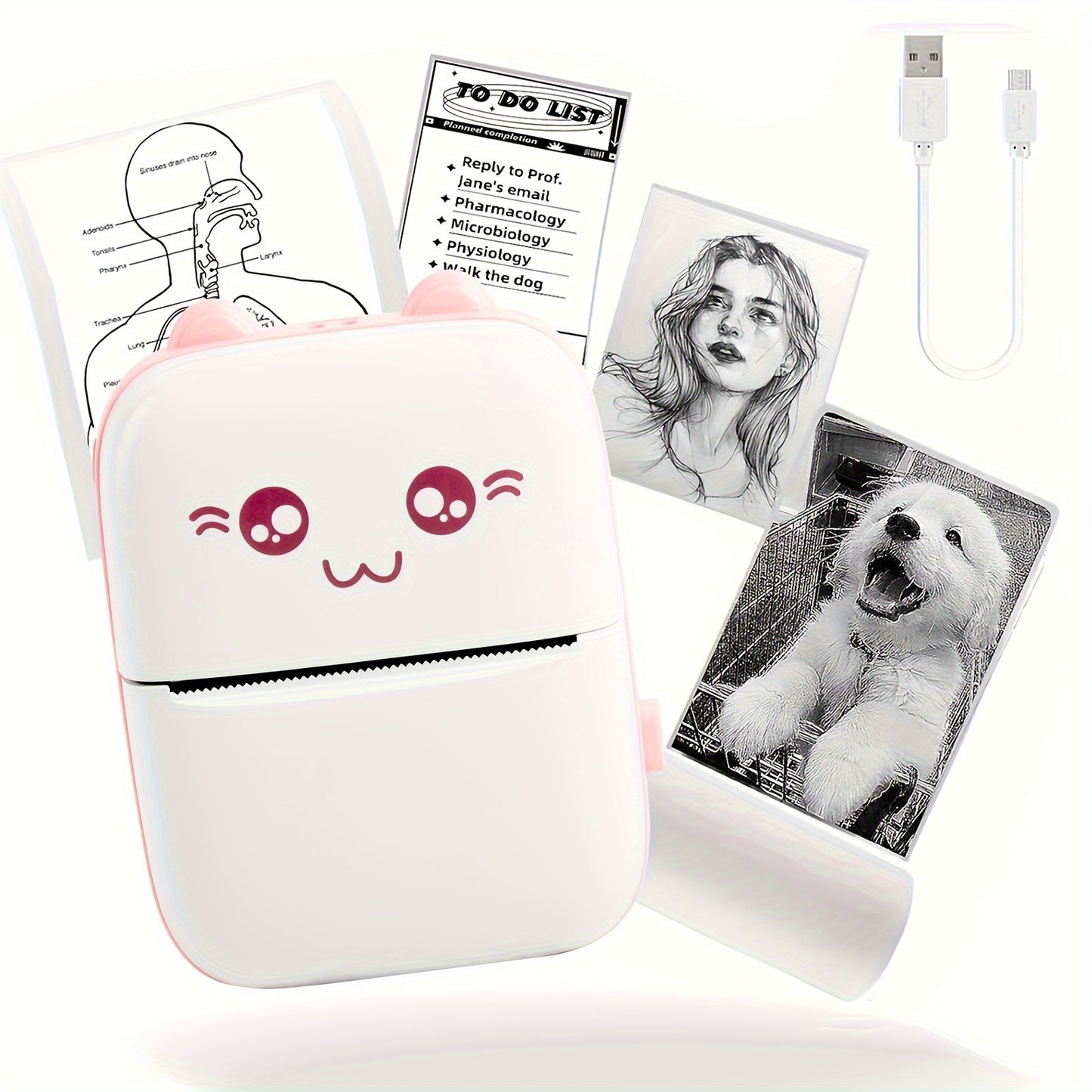 Mini Pocket Wireless Thermal Printer