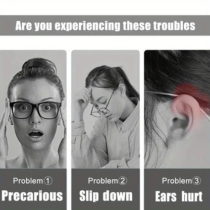 4pcs Anti-Slip Elastic Eyeglass Ear Pads