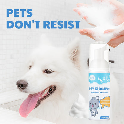 Pet Dry Shampoo Suitable for Cats and Dogs