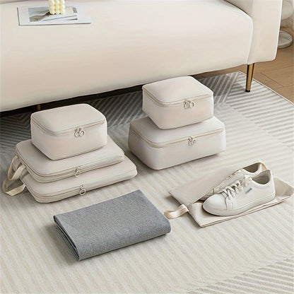 6pcs Compression Packing Travel Storage Bags Set