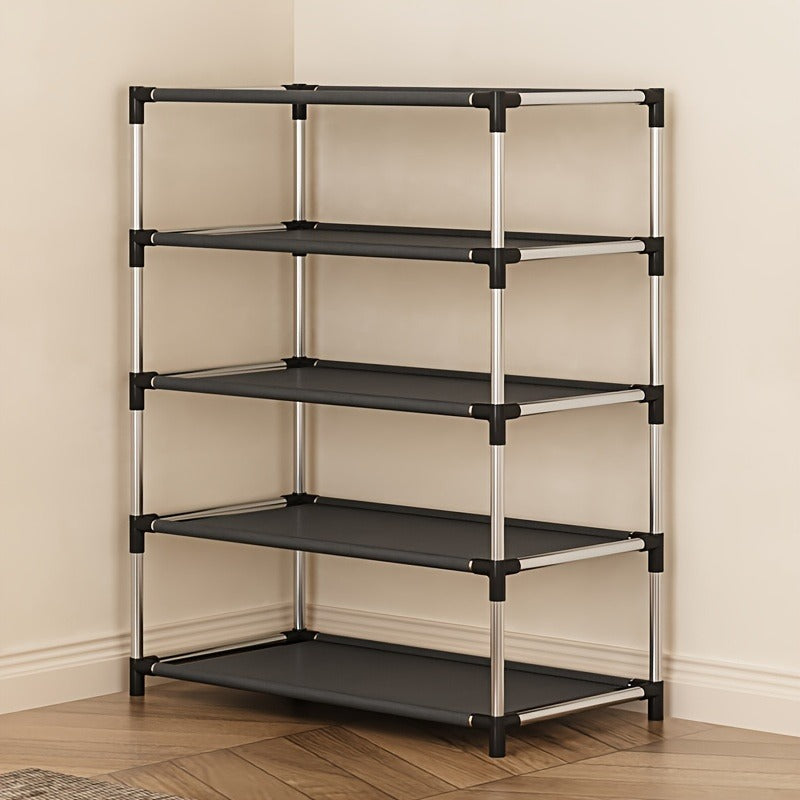 Easy Assembly Multi-Tier Shoe Rack