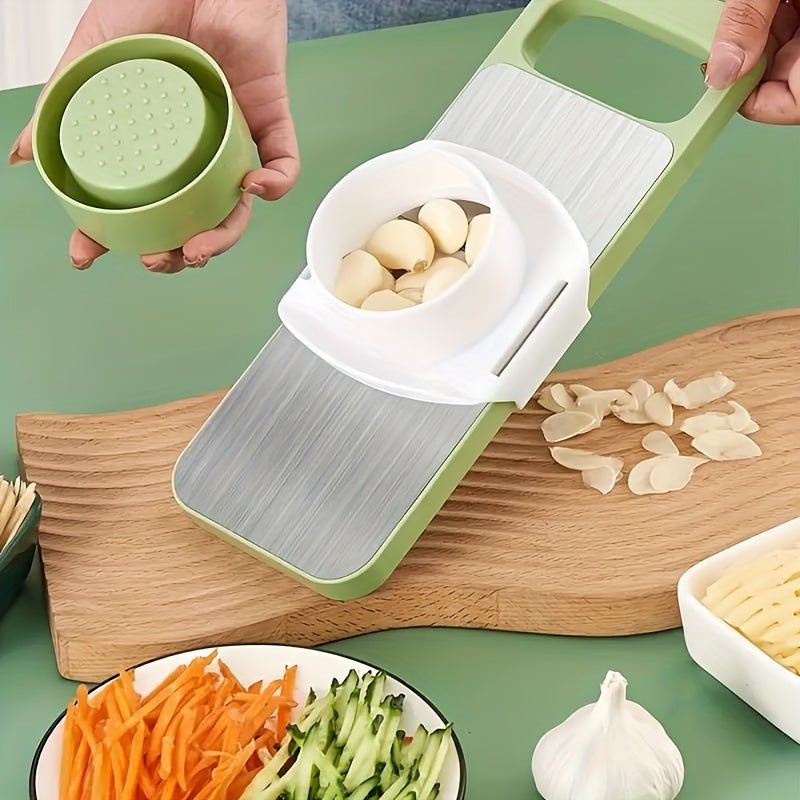 7pcs Stainless Steel Multifunctional Vegetable Slicer and Grater Set - HazMarket