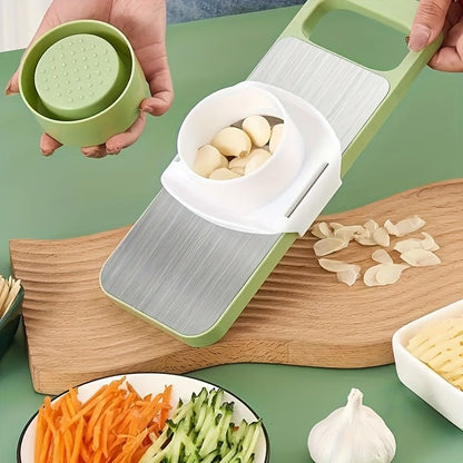 7pcs Stainless Steel Multifunctional Vegetable Slicer and Grater Set - HazMarket