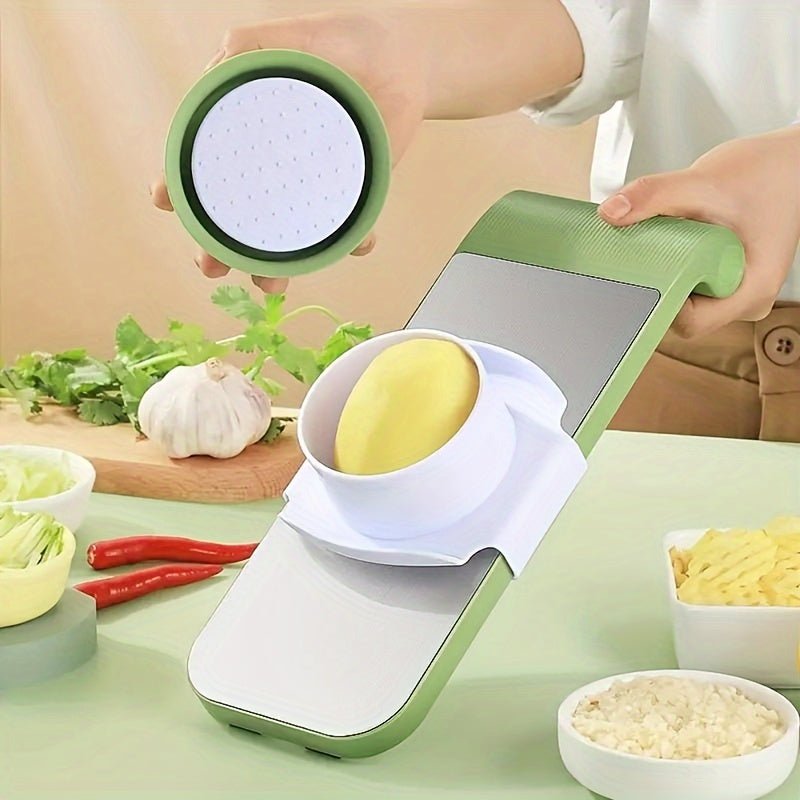 7pcs Stainless Steel Multifunctional Vegetable Slicer and Grater Set - HazMarket