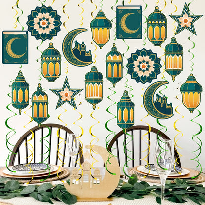 48pcs Eid Al-Fitr Decorations