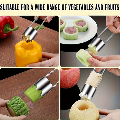 Stainless Steel Fruit and Vegetable Core Remover