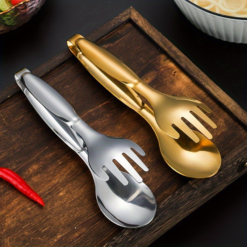 Elegant Stainless Steel Serving Tongs