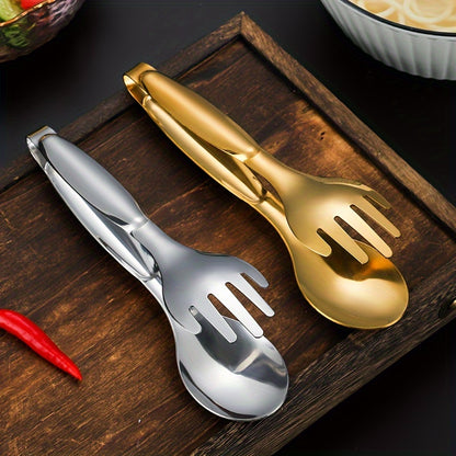 Elegant Stainless Steel Serving Tongs