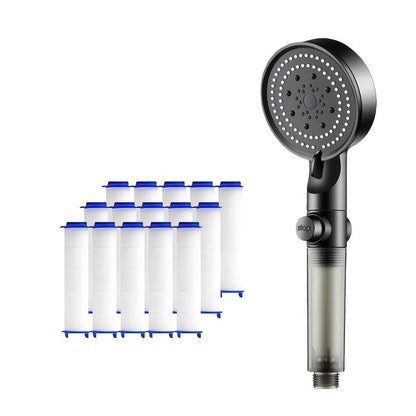 5-Mode Adjustable Shower Head with Filter