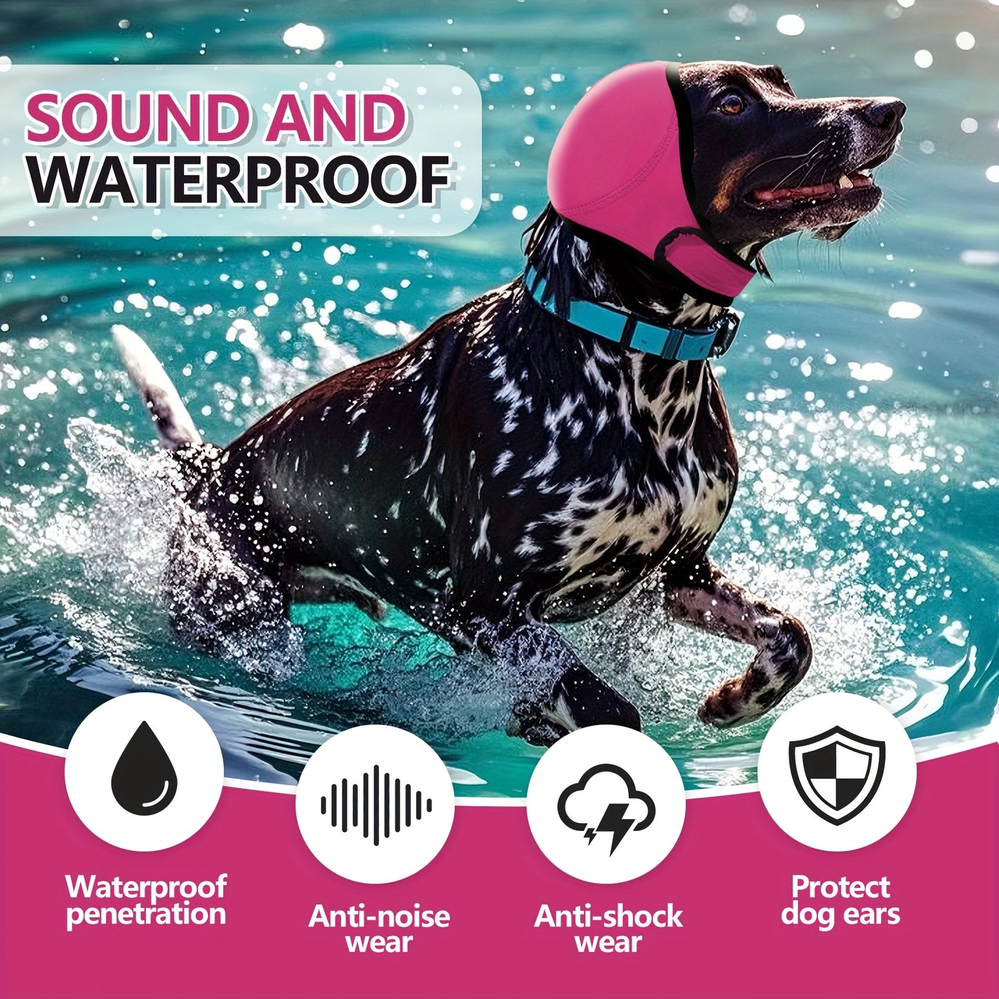 Dog Ear Muffs for Noise Reduction & Hearing Protection
