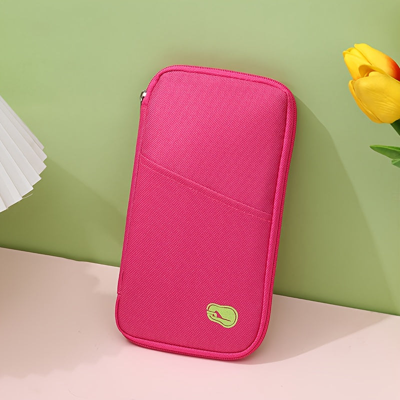 Multi-Compartment Passport Organizer