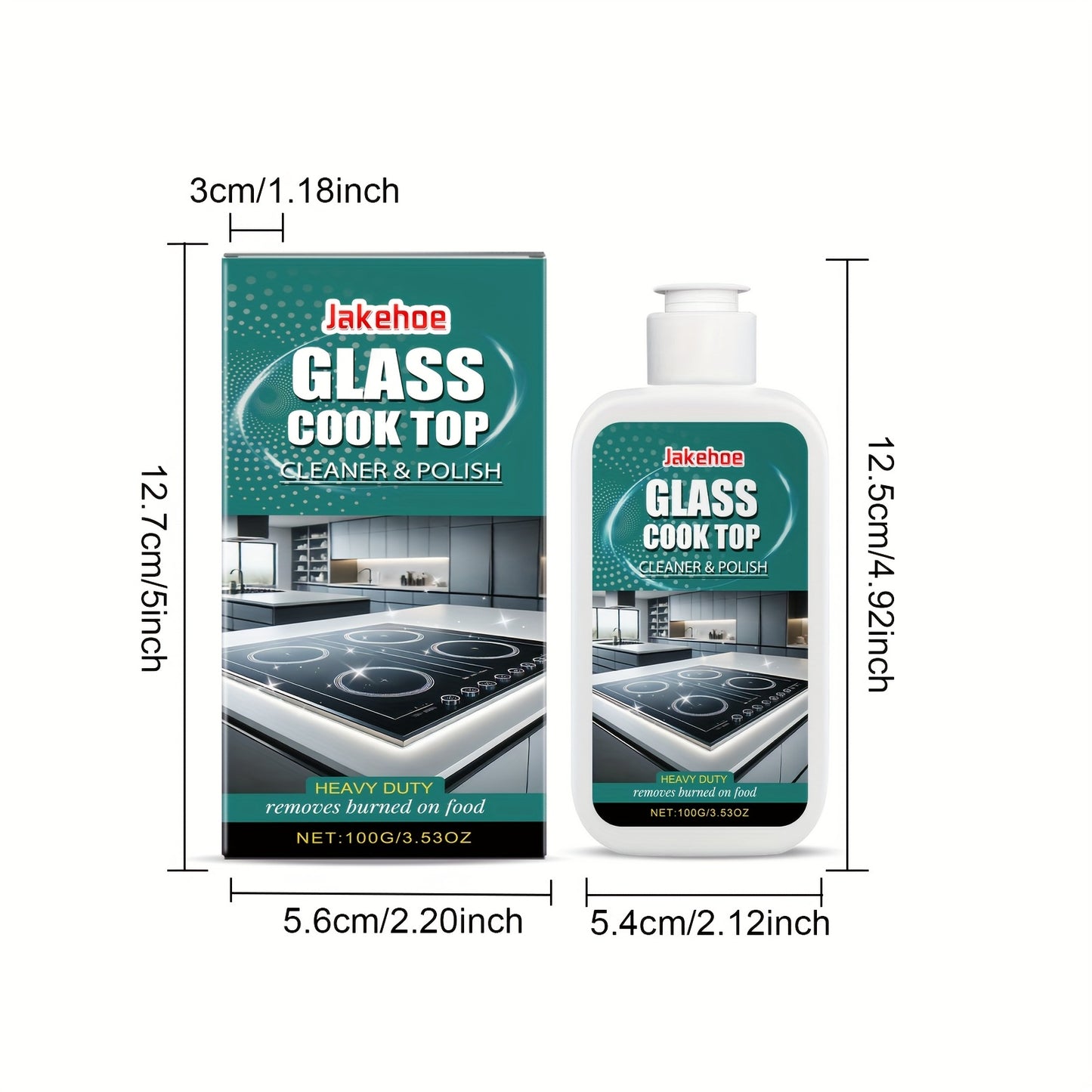 Glass Stovetop Cleaner Polishing Agent