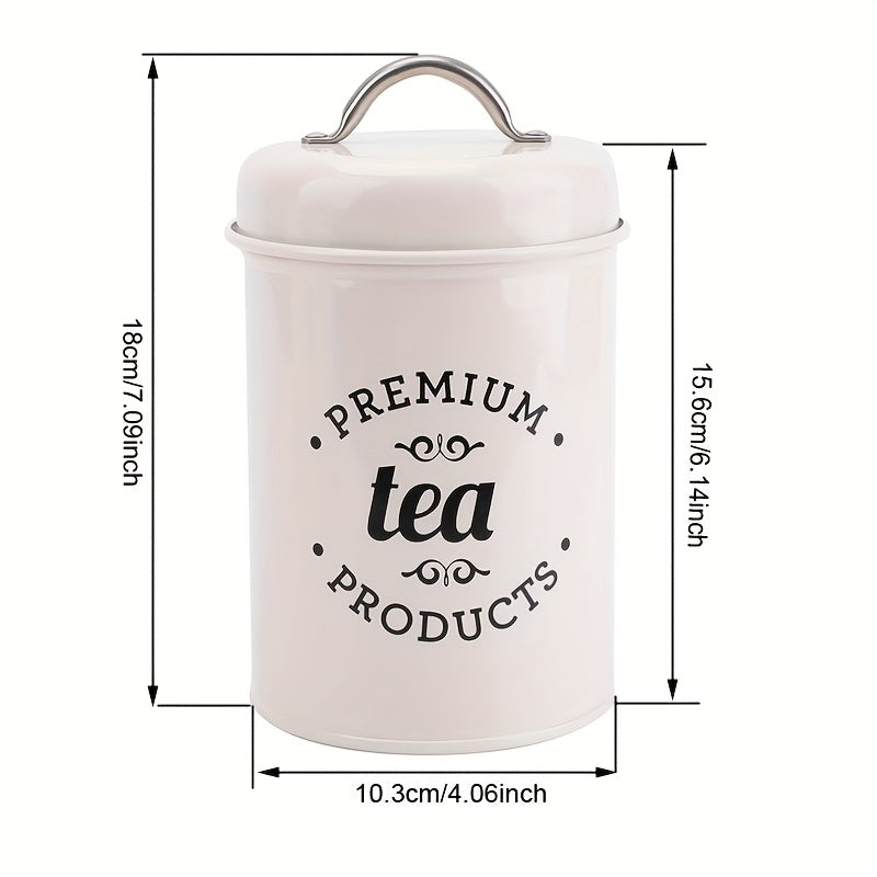 3pcs Metal Airtight Canisters with Stainless Steel Handles
