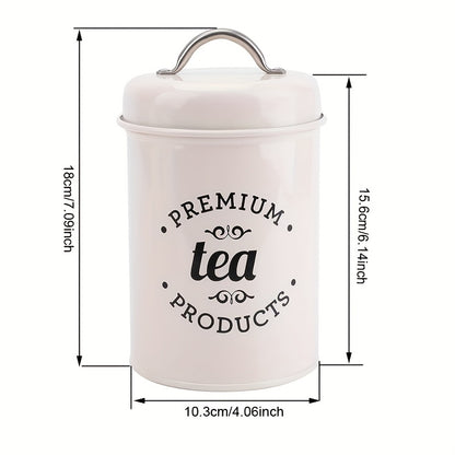 3pcs Metal Airtight Canisters with Stainless Steel Handles