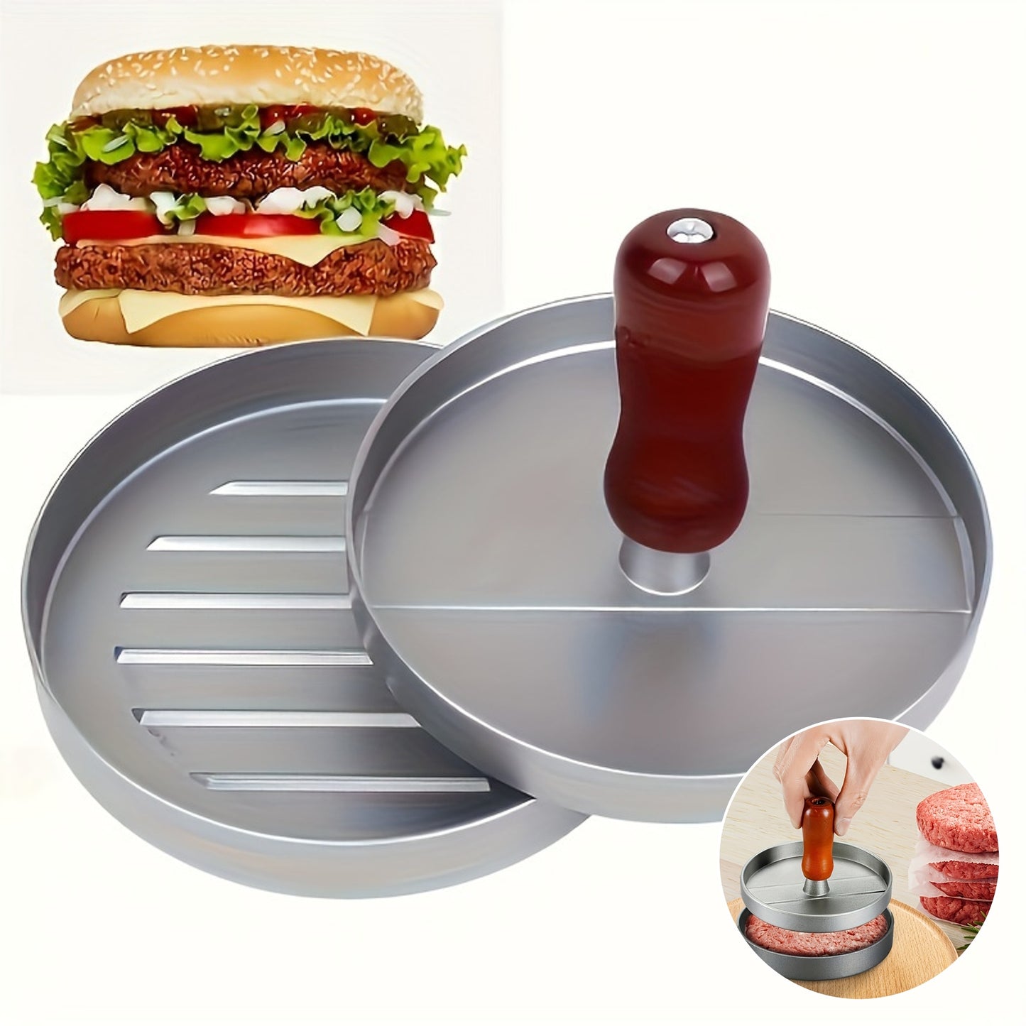 Non-Stick Burger Press