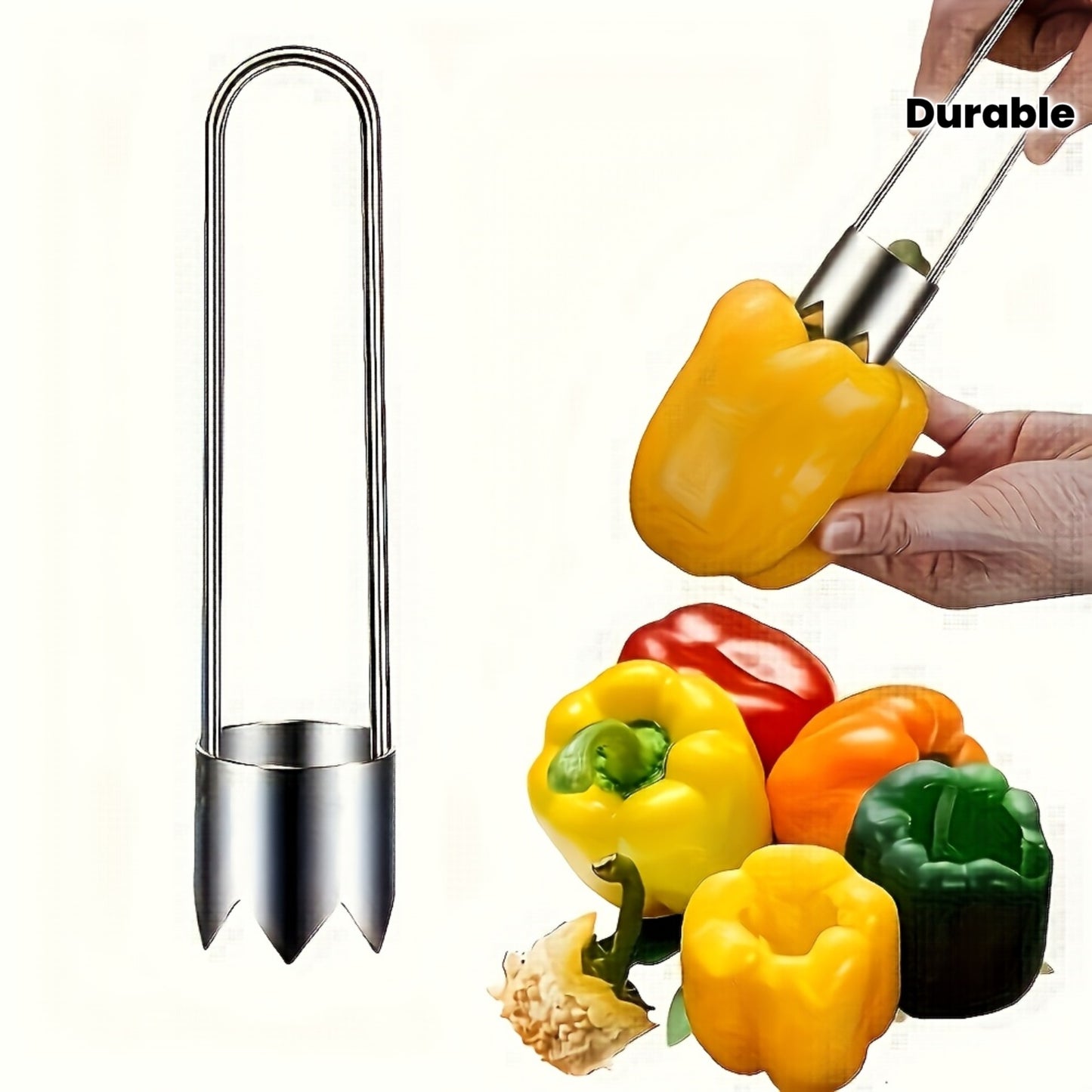 Stainless Steel Fruit and Vegetable Core Remover