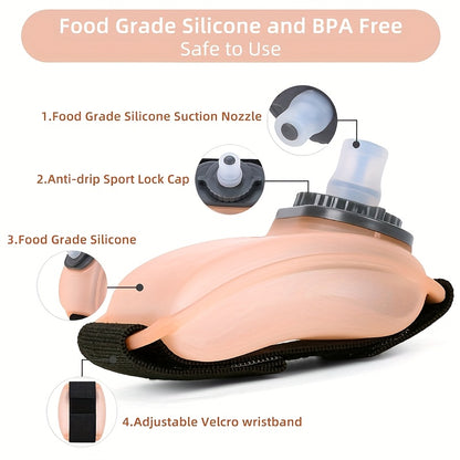 7oz Wearable Sports Wrist Water Bottle