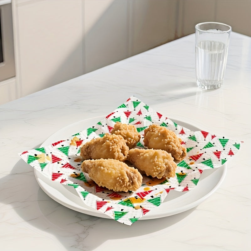 Thickened 3-Layer Christmas Kitchen Paper