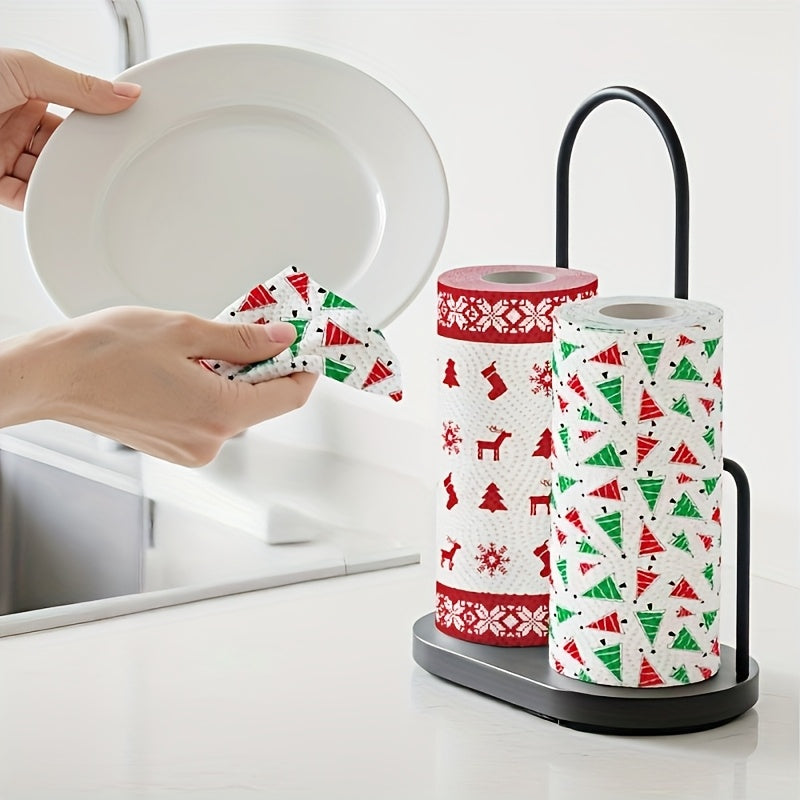 Thickened 3-Layer Christmas Kitchen Paper