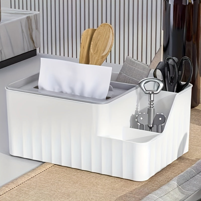 Multifunctional Storage Box with a Tissue Holder