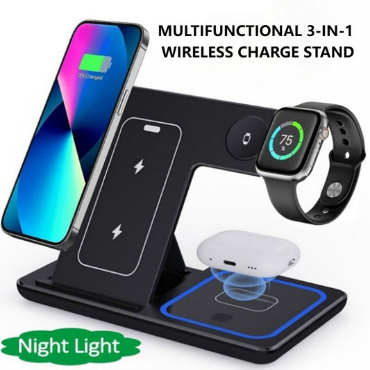 3 in 1 Wireless Charger Stand