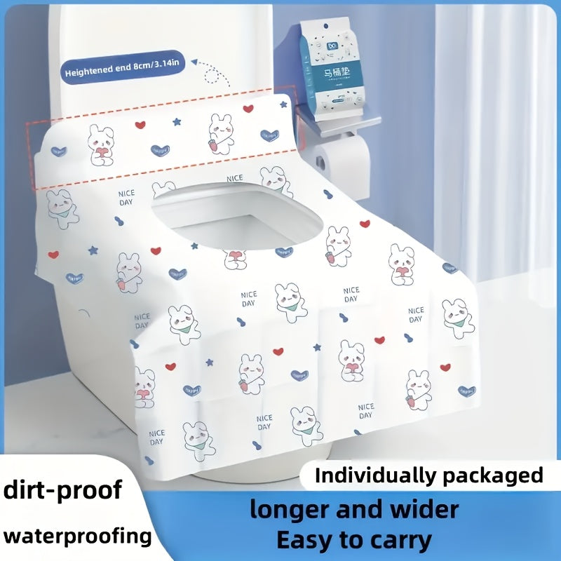 50pcs Disposable Toilet Seat Covers