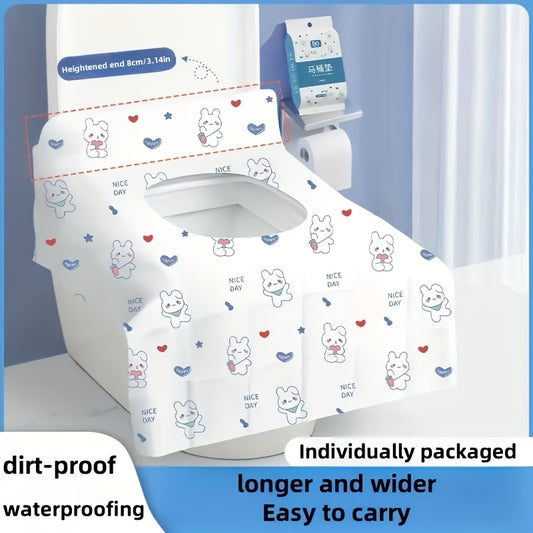 50pcs Disposable Toilet Seat Covers