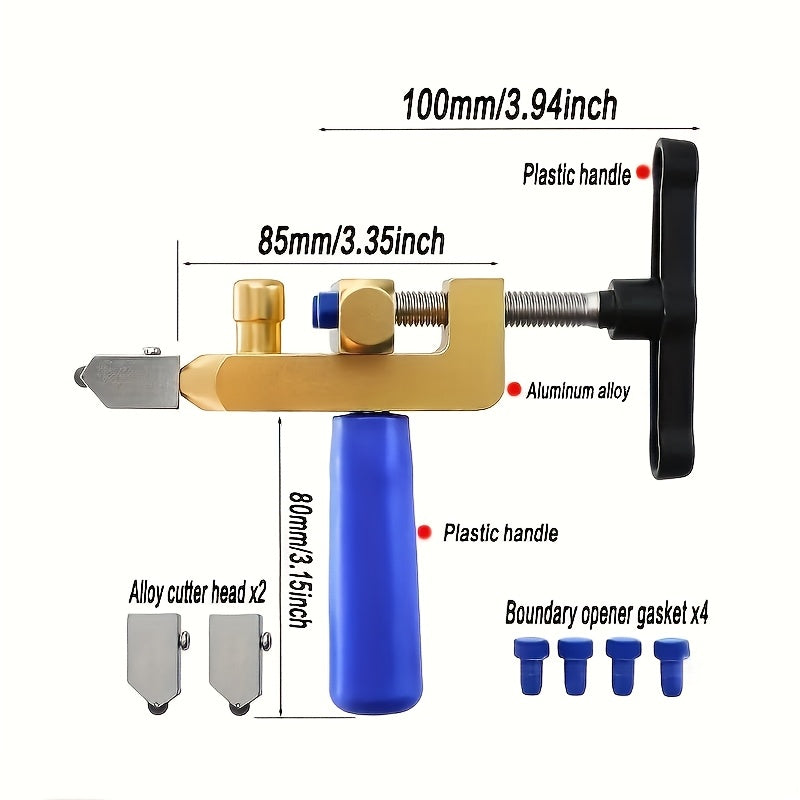 2-in-1 High Precision Glass & Ceramic Tile Cutter