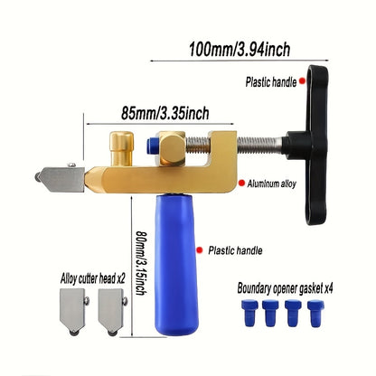 2-in-1 High Precision Glass & Ceramic Tile Cutter
