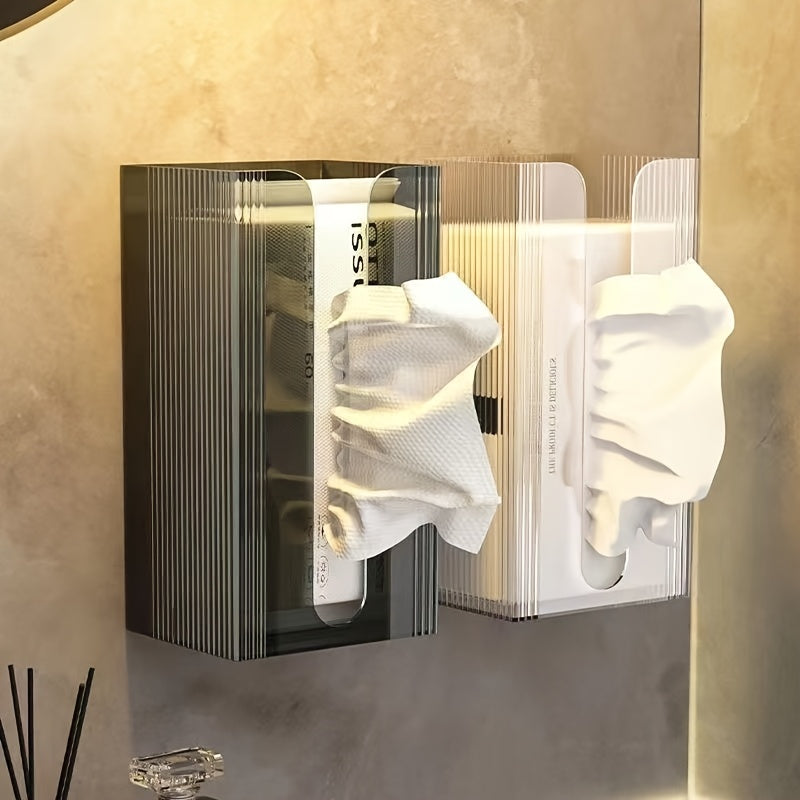Stylish And Versatile Tissue Holder That Can Be Mounted on The Wall