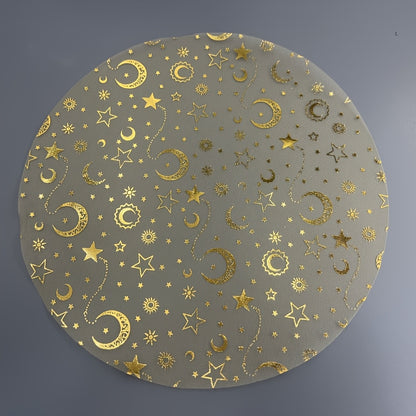 Ramadan Golden Round Table Mats